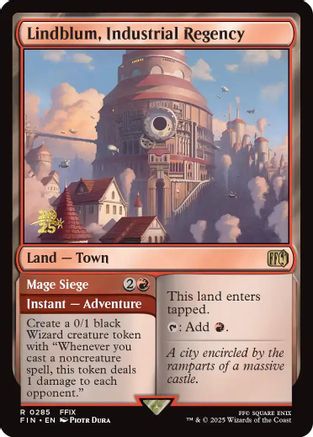 {@R} Lindblum, Industrial Regency [FINAL FANTASY Prerelease Promo][PR FIN 285]