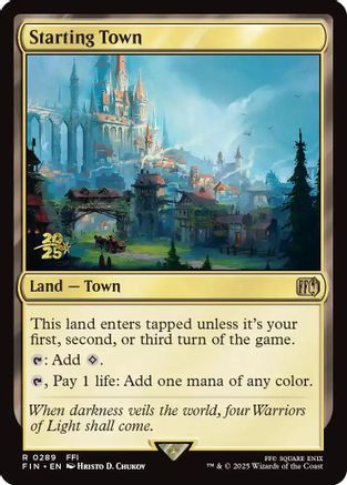 {@R} Starting Town [FINAL FANTASY Prerelease Promo][PR FIN 289]