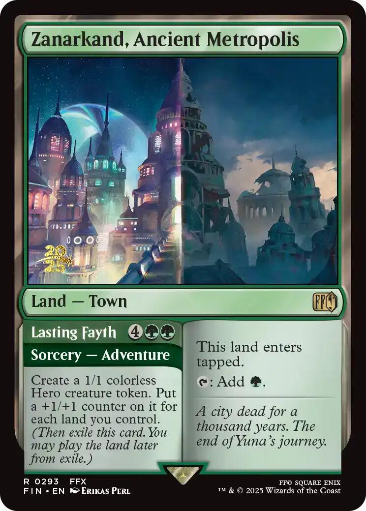 {@R} Zanarkand, Ancient Metropolis [FINAL FANTASY Prerelease Promo][PR FIN 293]