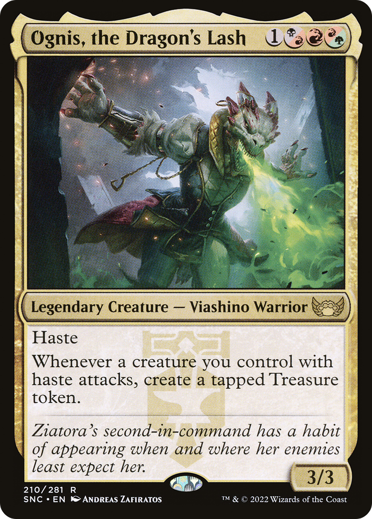 {R} Ognis, the Dragon's Lash [Streets of New Capenna][SNC 210]