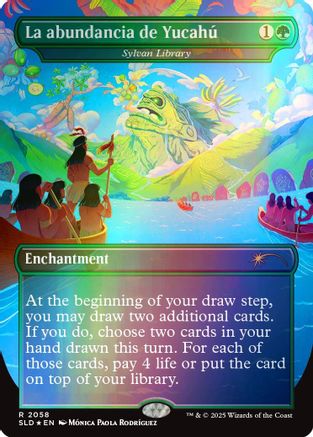 La abundancia de Yucahú - Sylvan Library (Rainbow Foil) [SLD 2058]  Foil
