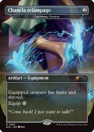 Chancla relámpago - Lightning Greaves [SLD 2062]