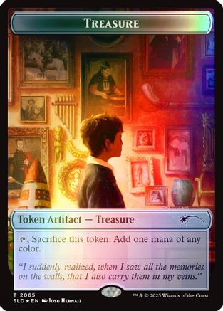 Treasure Token (2065) (Rainbow Foil) [SLD 2065]  Foil