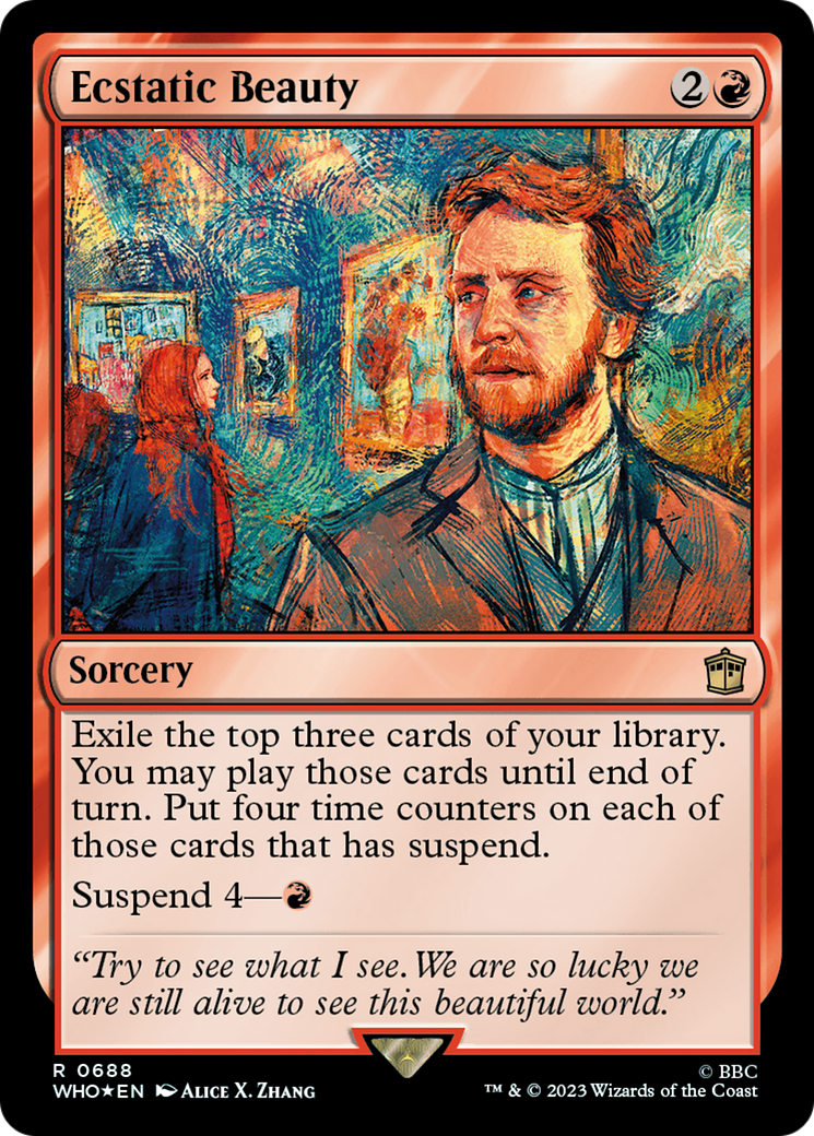 {R} Ecstatic Beauty (Surge Foil) [Doctor Who][WHO 688]