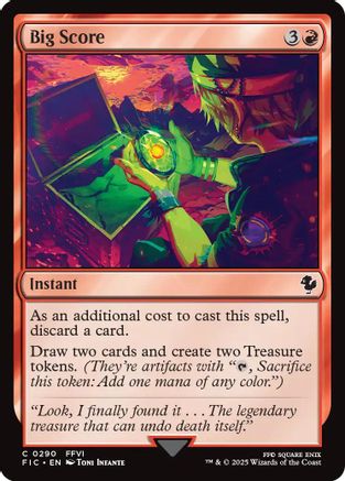 {C} Big Score (Surge Foil) [FINAL FANTASY Commander][FIC 290]