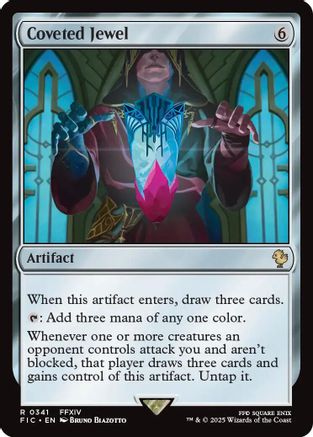 {R} Coveted Jewel (Surge Foil) [FINAL FANTASY Commander][FIC 341]