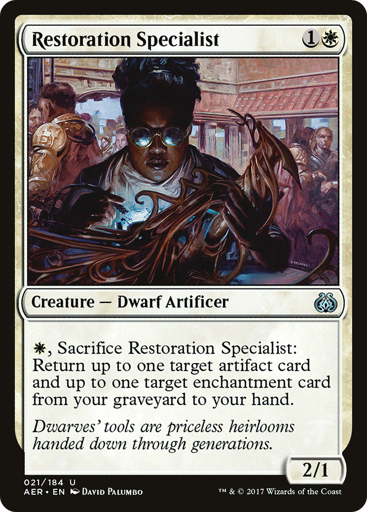 {C} Restoration Specialist [Aether Revolt][AER 021] - Misty Mountain Games