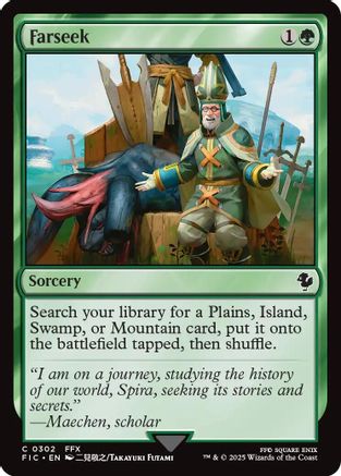 {C} Farseek (Surge Foil) [FINAL FANTASY Commander][FIC 302]