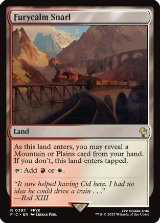 {R} Furycalm Snarl (Surge Foil) [FINAL FANTASY Commander][FIC 397]