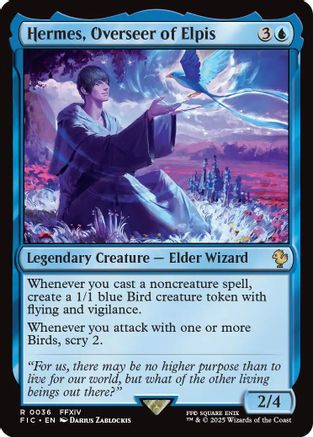 Hermes, Overseer of Elpis (Surge Foil) [FIC 036]  Foil
