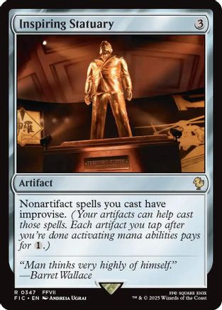 {R} Inspiring Statuary (Surge Foil) [FINAL FANTASY Commander][FIC 347]