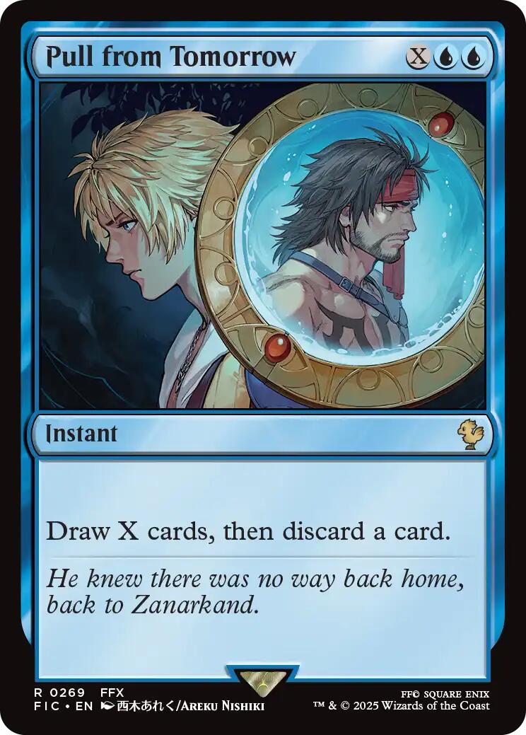 {R} Pull from Tomorrow (Surge Foil) [FINAL FANTASY Commander][FIC 269]