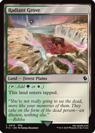 {C} Radiant Grove (Surge Foil) [FINAL FANTASY Commander][FIC 414]