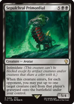 {R} Sepulchral Primordial (Surge Foil) [FINAL FANTASY Commander][FIC 284]