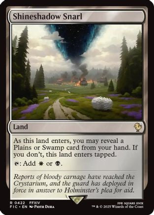 {R} Shineshadow Snarl (Surge Foil) [FINAL FANTASY Commander][FIC 422]