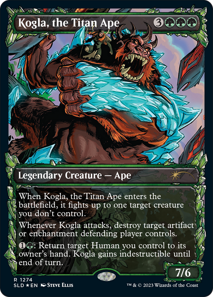 {R} Kogla, the Titan Ape (Halo Foil) [Secret Lair Drop Series][SLD 1274]