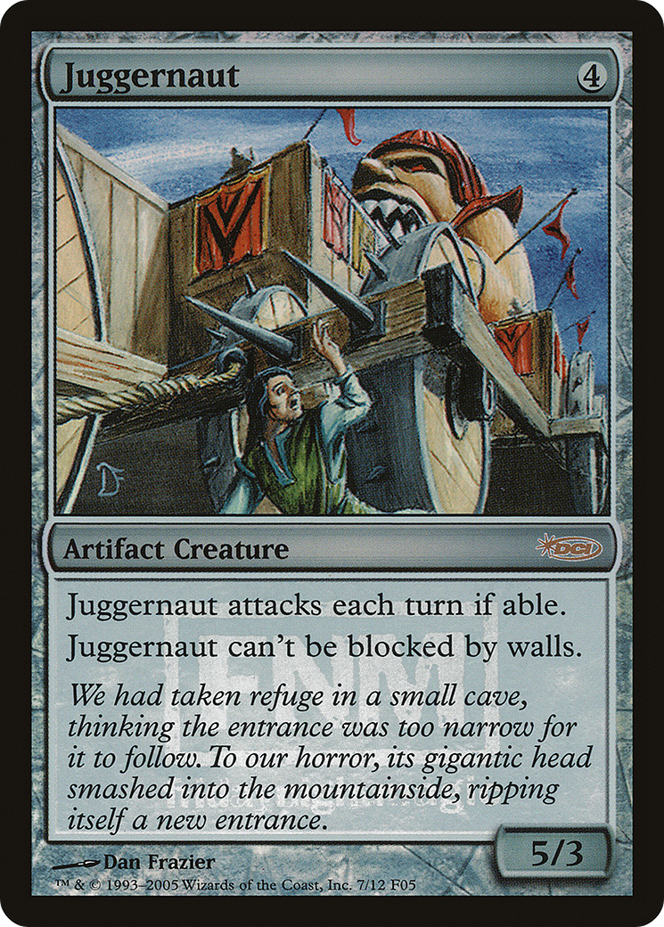 {R} Juggernaut [Friday Night Magic 2005][PA F05 007] - Misty Mountain Games