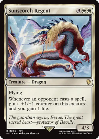 {R} Sunscorch Regent (Surge Foil) [FINAL FANTASY Commander][FIC 255]