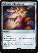 {C} Talisman of Indulgence (Surge Foil) [FINAL FANTASY Commander][FIC 366]