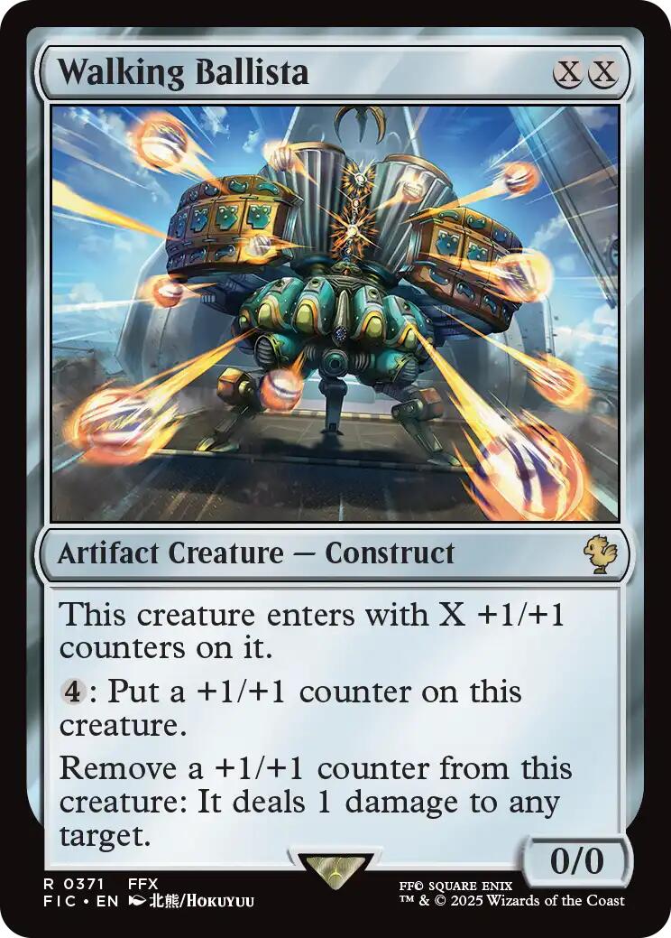 {R} Walking Ballista (Surge Foil) [FINAL FANTASY Commander][FIC 371]