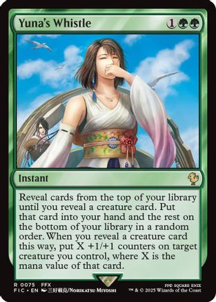 {R} Yuna's Whistle (Surge Foil) [FINAL FANTASY Commander][FIC 075]