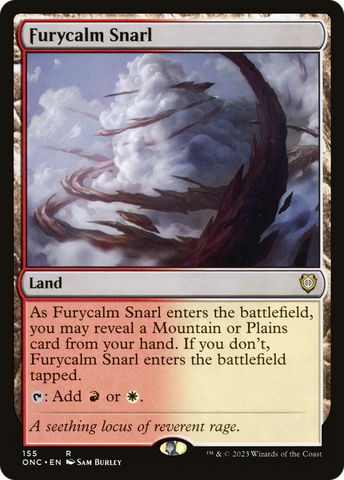 {R} Furycalm Snarl [Phyrexia: All Will Be One Commander][ONC 155]