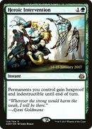 {R} Heroic Intervention [Aether Revolt Prerelease Promos][PR AER 109]