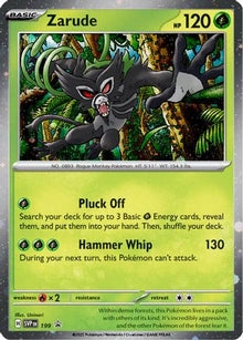 [PKM] Zarude (199) (Cosmos Holo) [Scarlet & Violet: Black Star Promos]