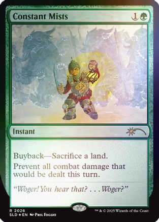 Constant Mists (2026) (Rainbow Foil) [SLD 2026]  Foil