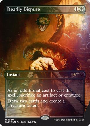 Deadly Dispute (1980) (Rainbow Foil) [Secret Lair Drop Series]