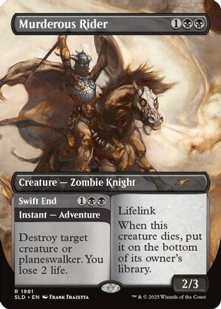 Murderous Rider (1981) [Secret Lair Drop Series]