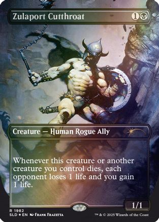 Zulaport Cutthroat (1982) (Rainbow Foil) [Secret Lair Drop Series]