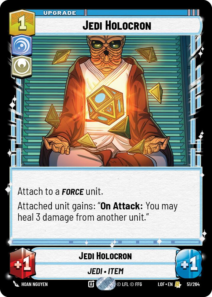 {SW-R}Jedi Holocron (51/264) (51/264) [Legends of the Force]