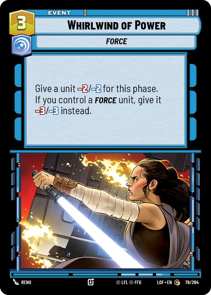 {SW-C}Whirlwind of Power (78/264) (78/264) [Legends of the Force]