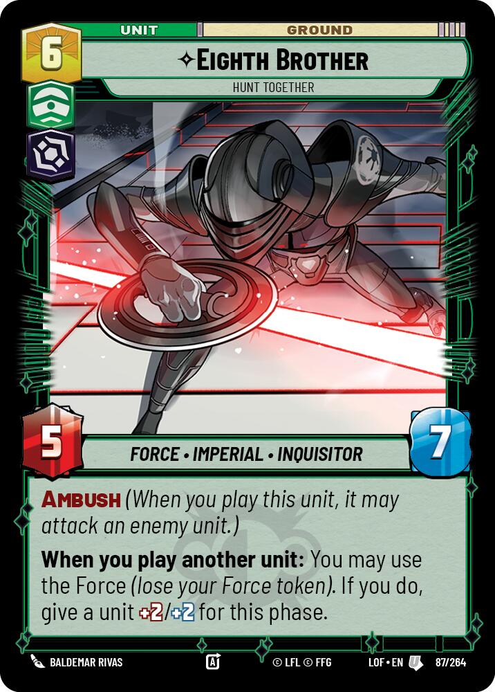 {SW-C}Eighth Brother - Hunt Together (87/264) (87/264) [Legends of the Force]