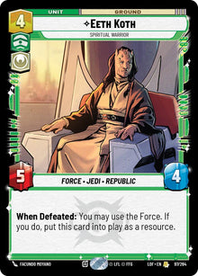 {SW-R}Eeth Koth - Spiritual Warrior (97/264) (97/264) [Legends of the Force]