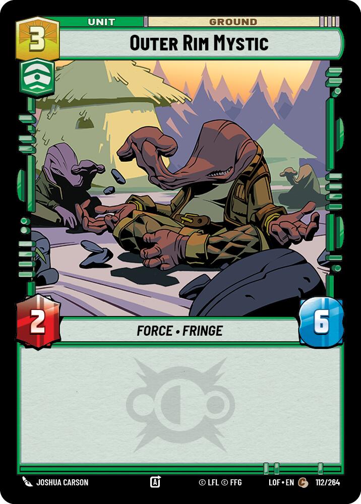 {SW-C}Outer Rim Mystic (112/264) (112/264) [Legends of the Force]