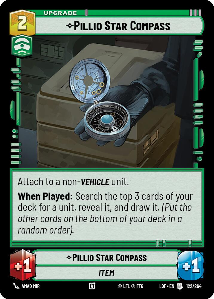 {SW-C}Pillio Star Compass (122/264) (122/264) [Legends of the Force]
