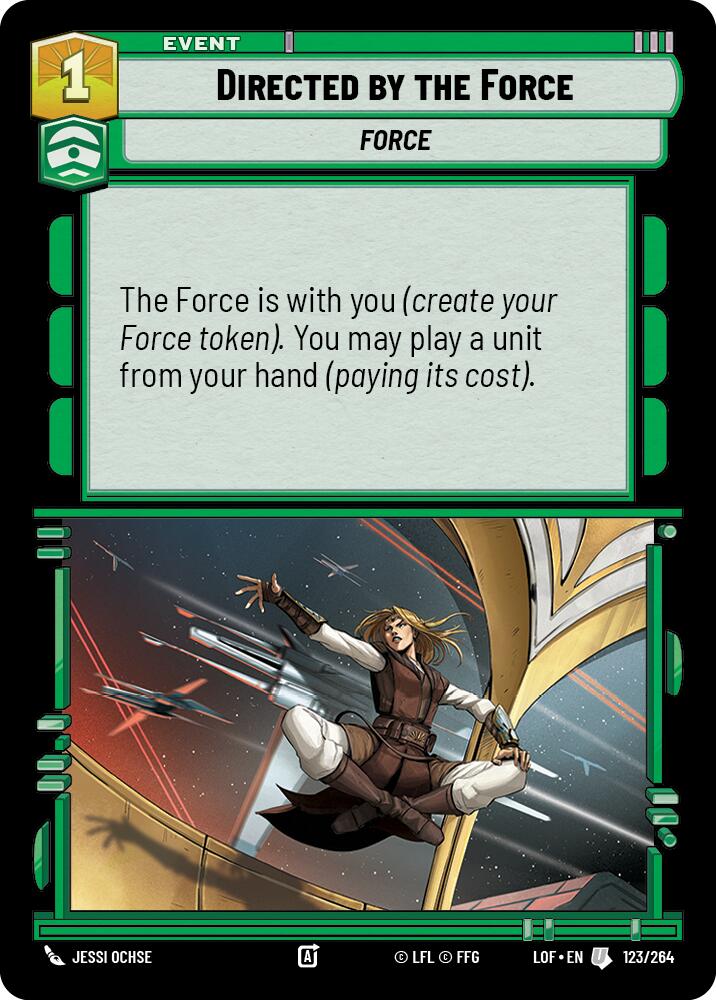 {SW-C}Directed by the Force (123/264) (123/264) [Legends of the Force]