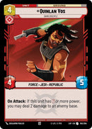 {SW-C}Quinlan Vos - Dark Disciple (163/264) (163/264) [Legends of the Force]