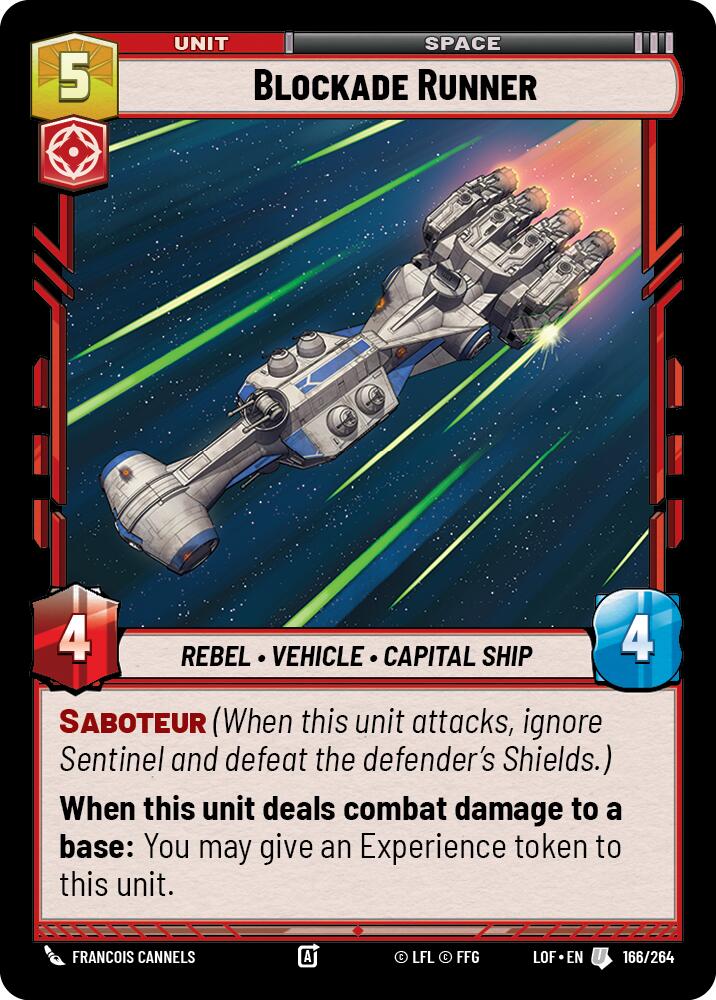 {SW-C}Blockade Runner (166/264) (166/264) [Legends of the Force]