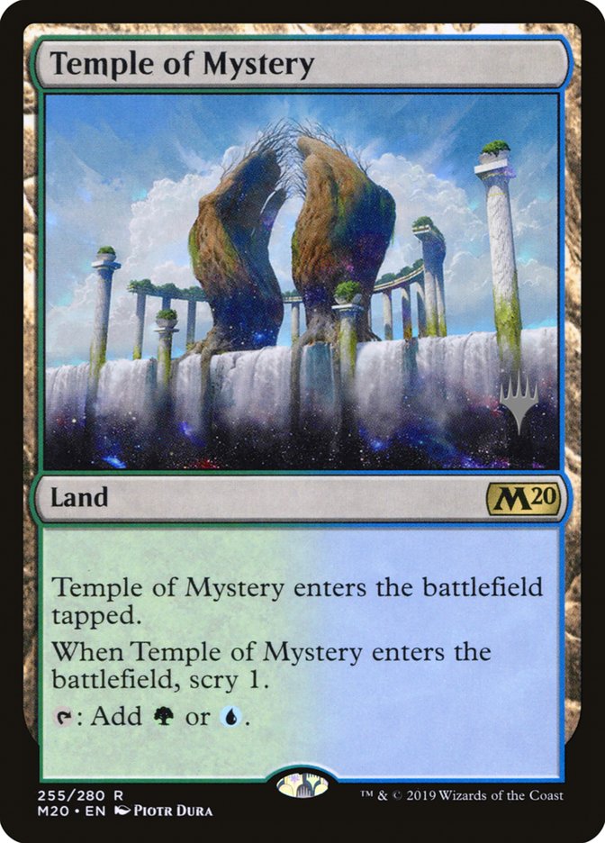 {R} Temple of Mystery (Promo Pack) [Core Set 2020 Promos][PP M20 255]