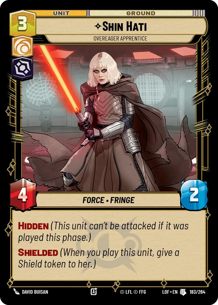{SW-C}Shin Hati - Overeager Apprentice (183/264) (183/264) [Legends of the Force]