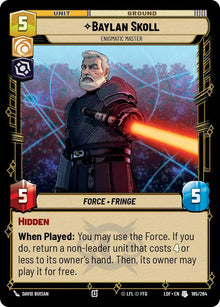 {SW-C}Baylan Skoll - Enigmatic Master (185/264) (185/264) [Legends of the Force]