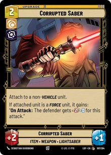 {SW-C}Corrupted Saber (187/264) (187/264) [Legends of the Force]
