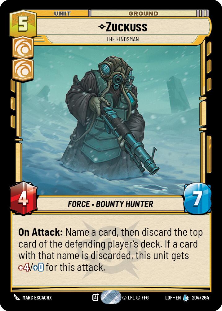 {SW-R}Zuckuss - The Findsman (204/264) (204/264) [Legends of the Force]