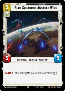 {SW-C}Blue Squadron Assault Wing (251/264) (251/264) [Legends of the Force]