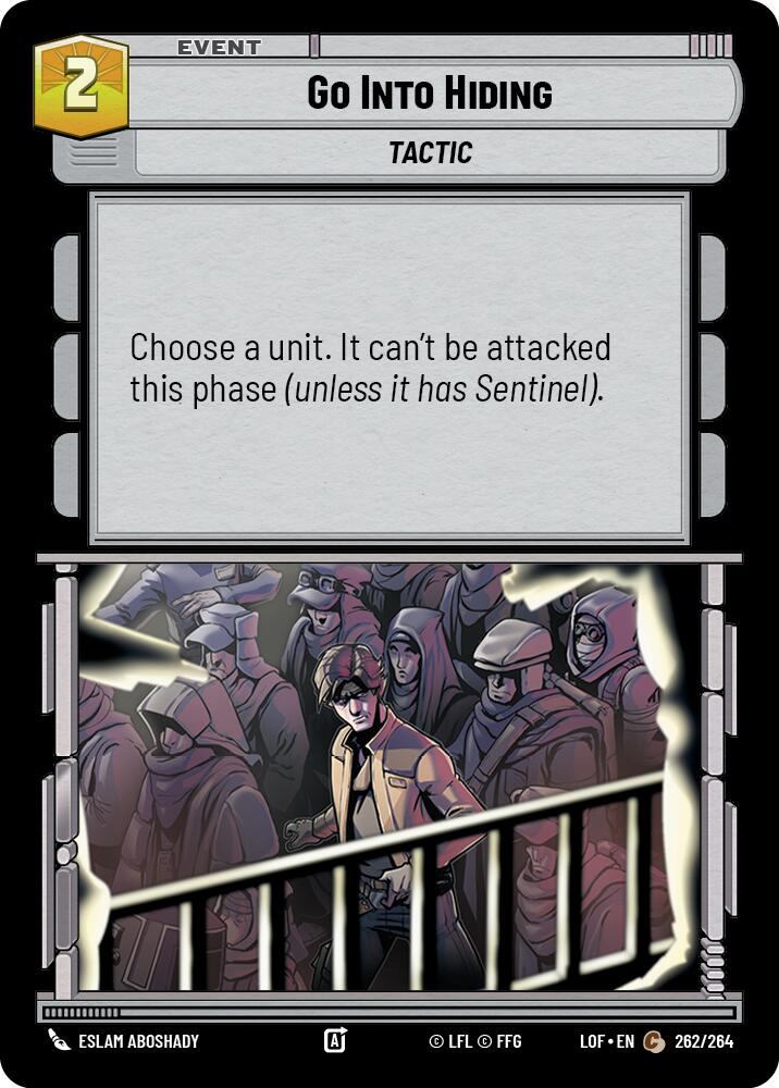 {SW-C}Go Into Hiding (262/264) (262/264) [Legends of the Force]