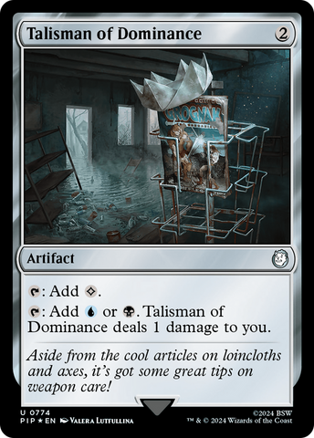 {C} Talisman of Dominance (Surge Foil) [Fallout][PIP 774]