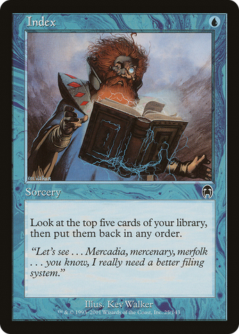 {C} Index [Apocalypse][APC 025]